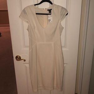 H&M cream cocktail dress size 12. Never worn!!!